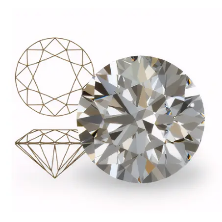 diamond cut round