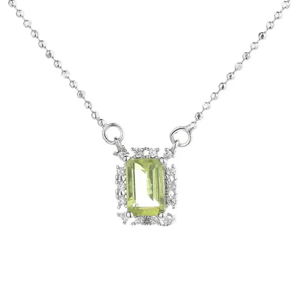 peridot necklace