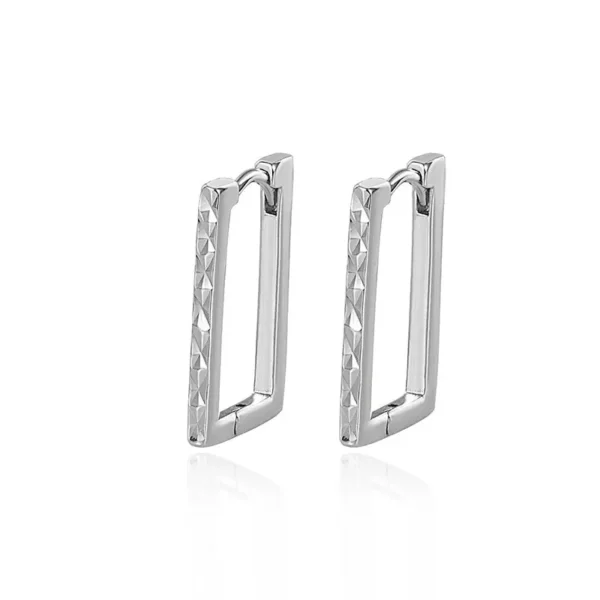 simple geometric earrings