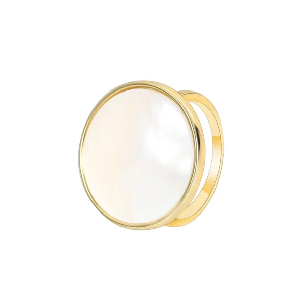 vintage mother of pearl ring