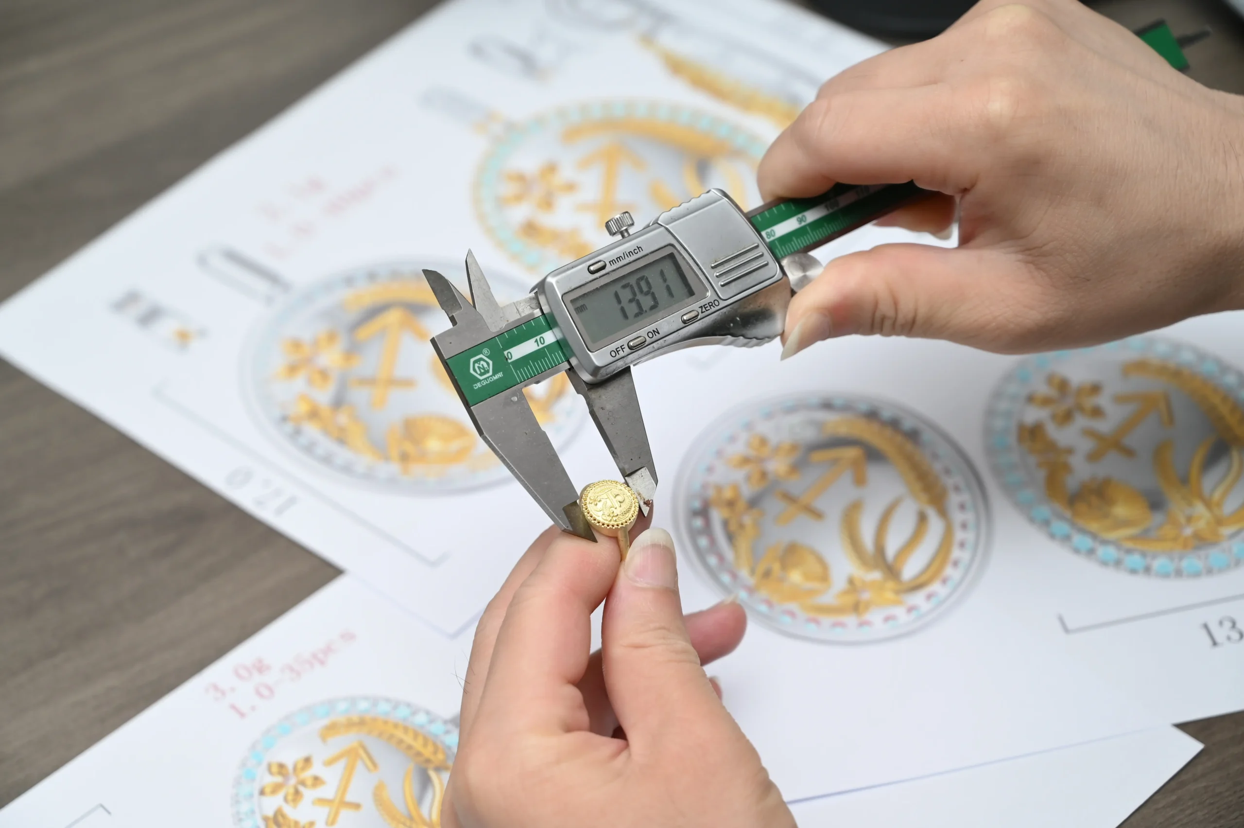 jewelry manufacturing quality inspection
