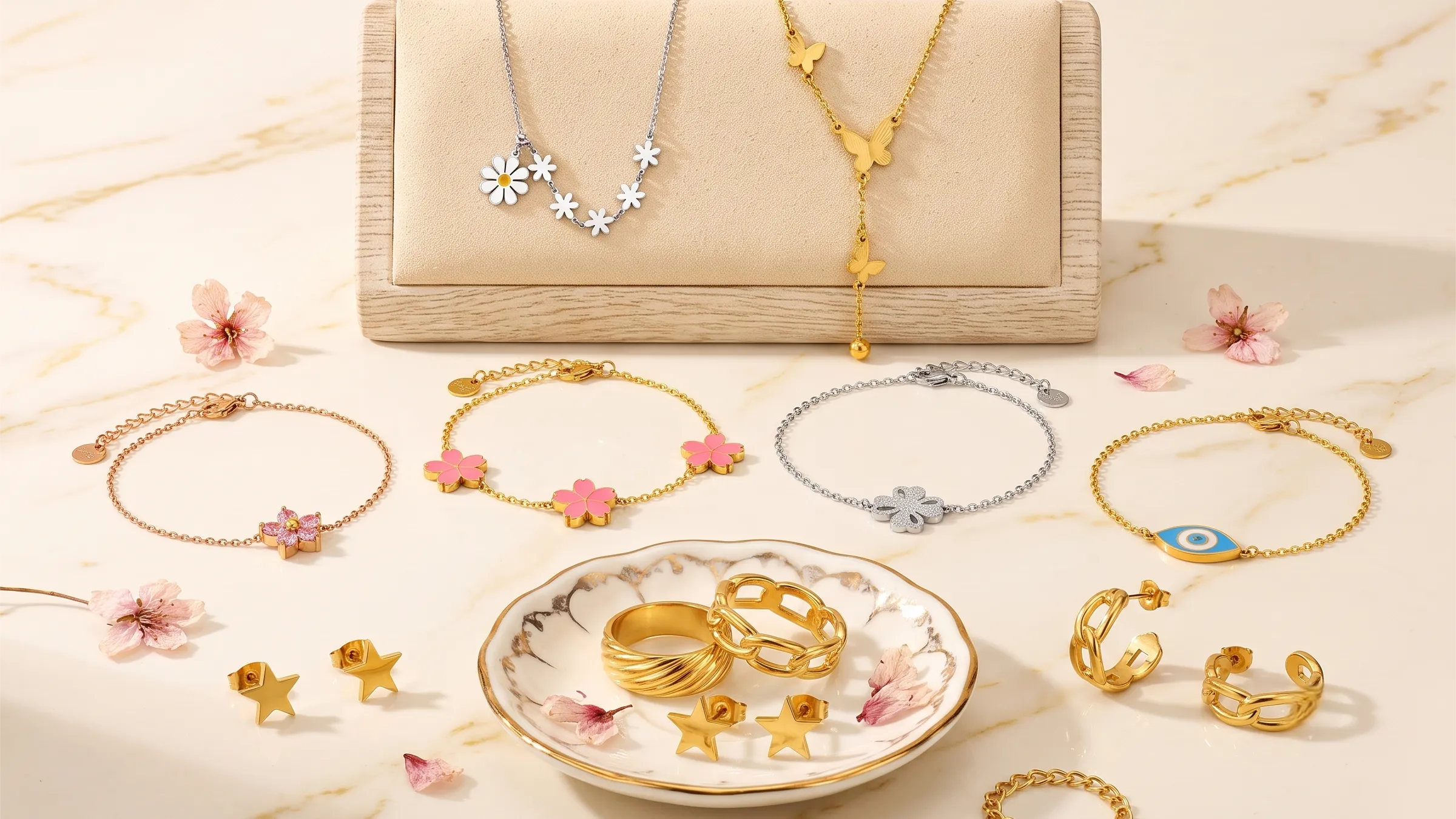 Stainless steel jewelry wholesale with factory direct pricing