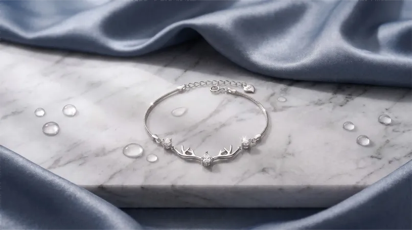 Colección de pulseras de plata «Fine Chic»