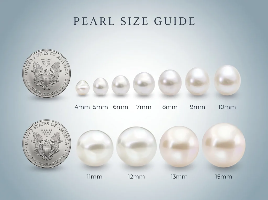 pearl size options